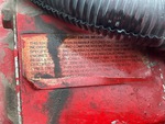 4 Engine with Emission Label