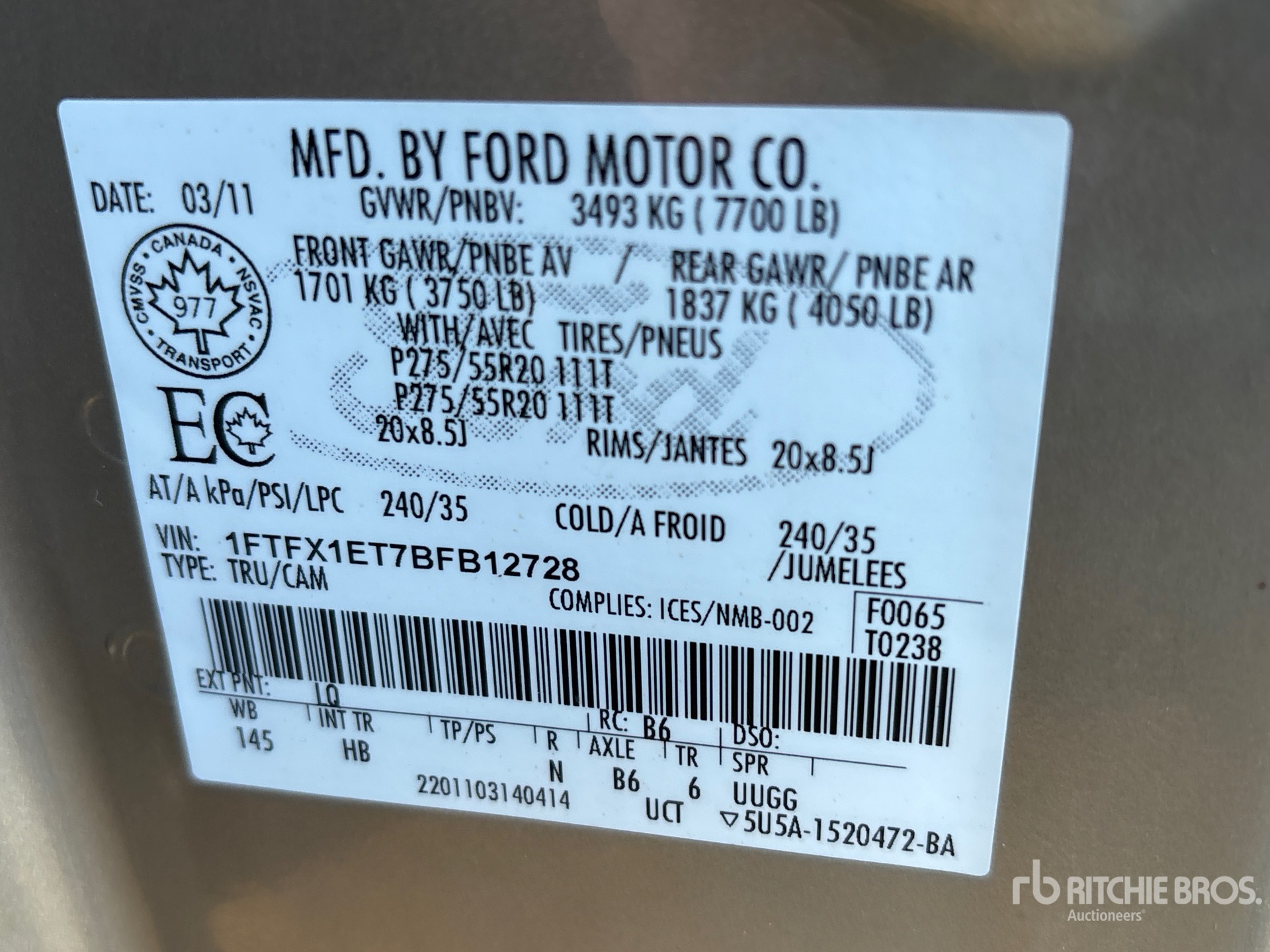 2011 Ford F-150