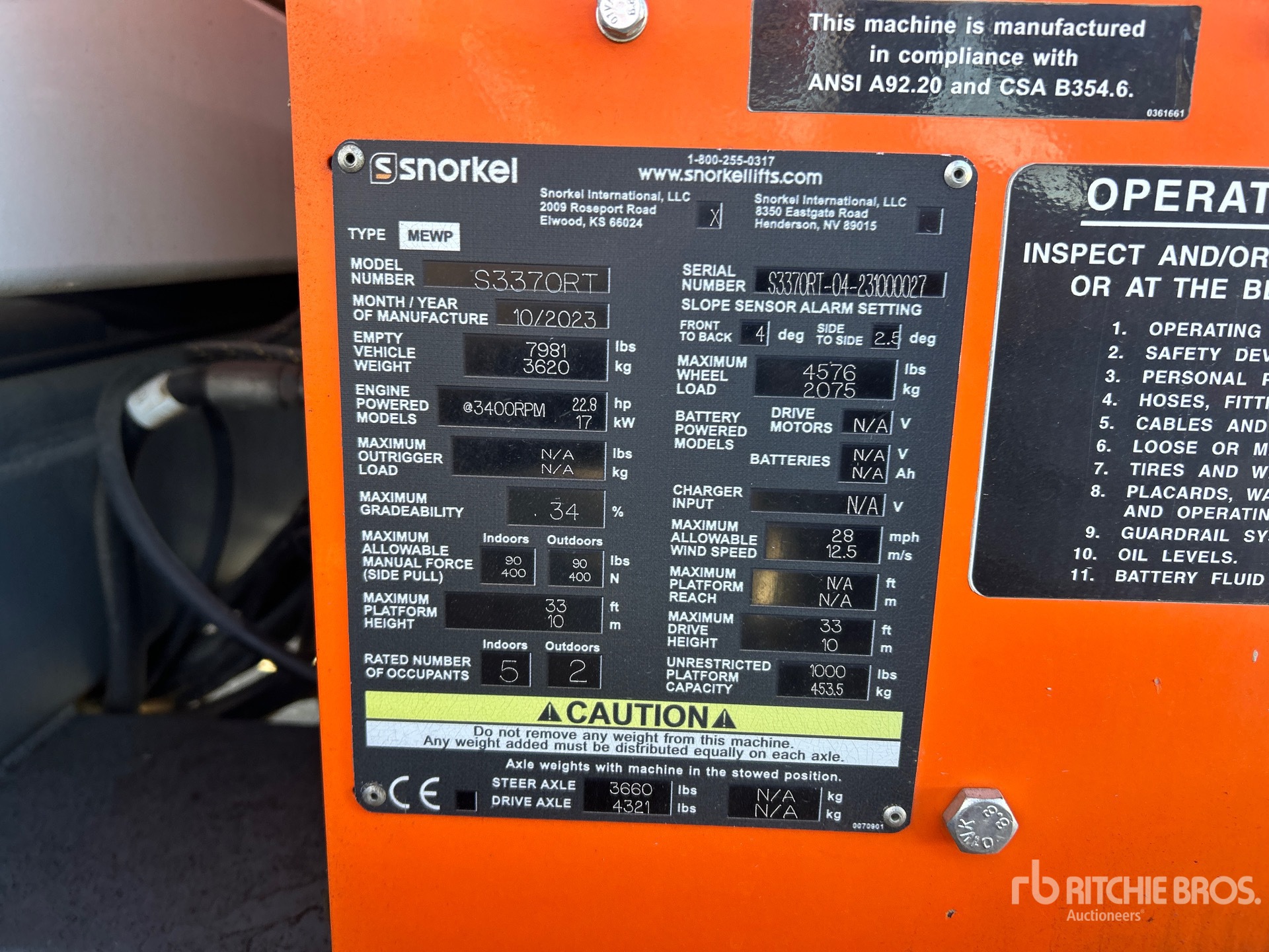 Snorkel S3370RT