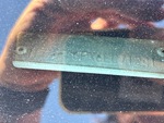 General Appearance with Frame Stamp Serial Number/VIN Photo