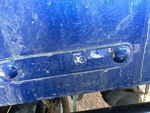 General Appearance with Frame Stamp Serial Number/VIN Photo