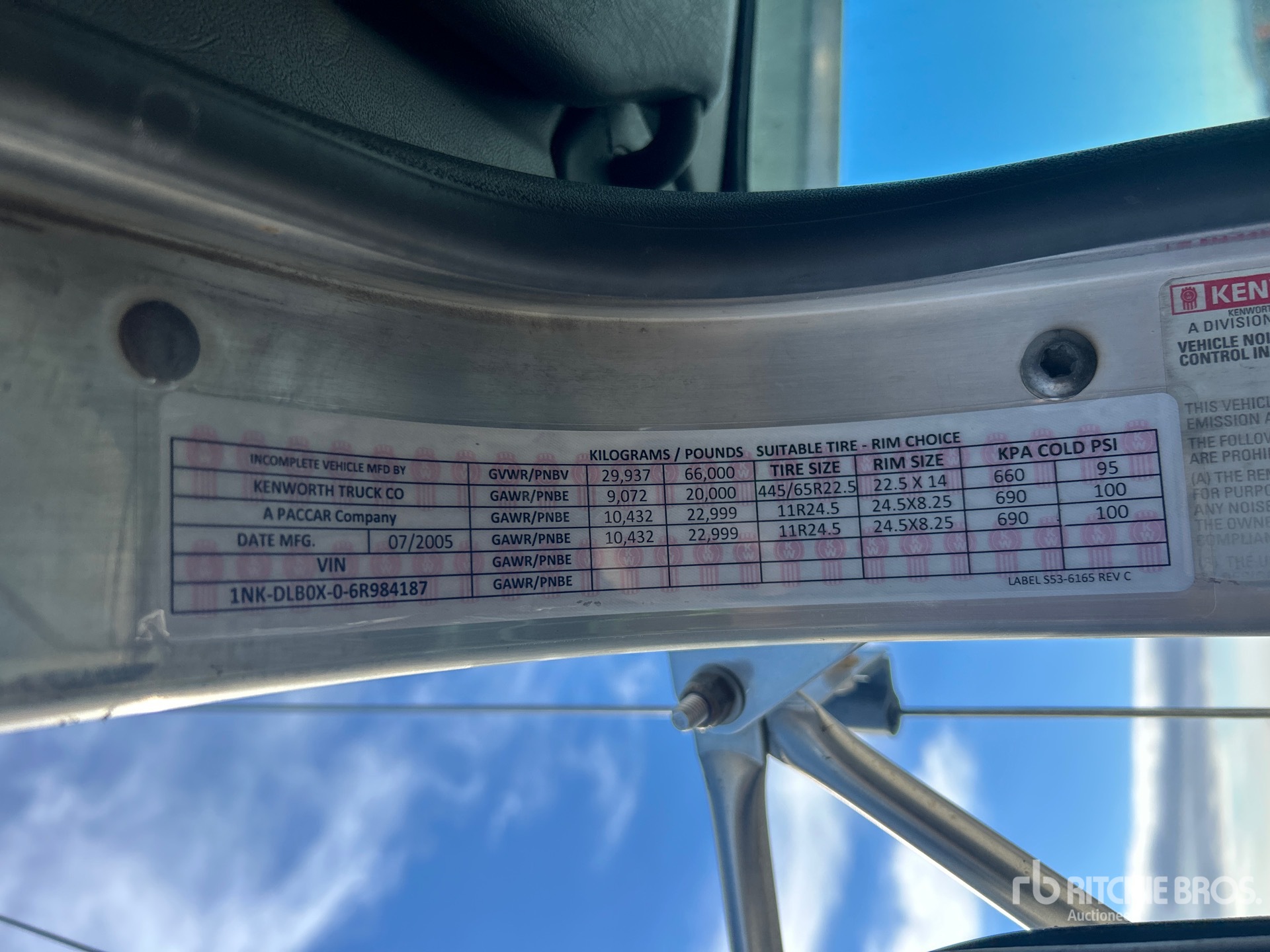 2006 Kenworth T800
