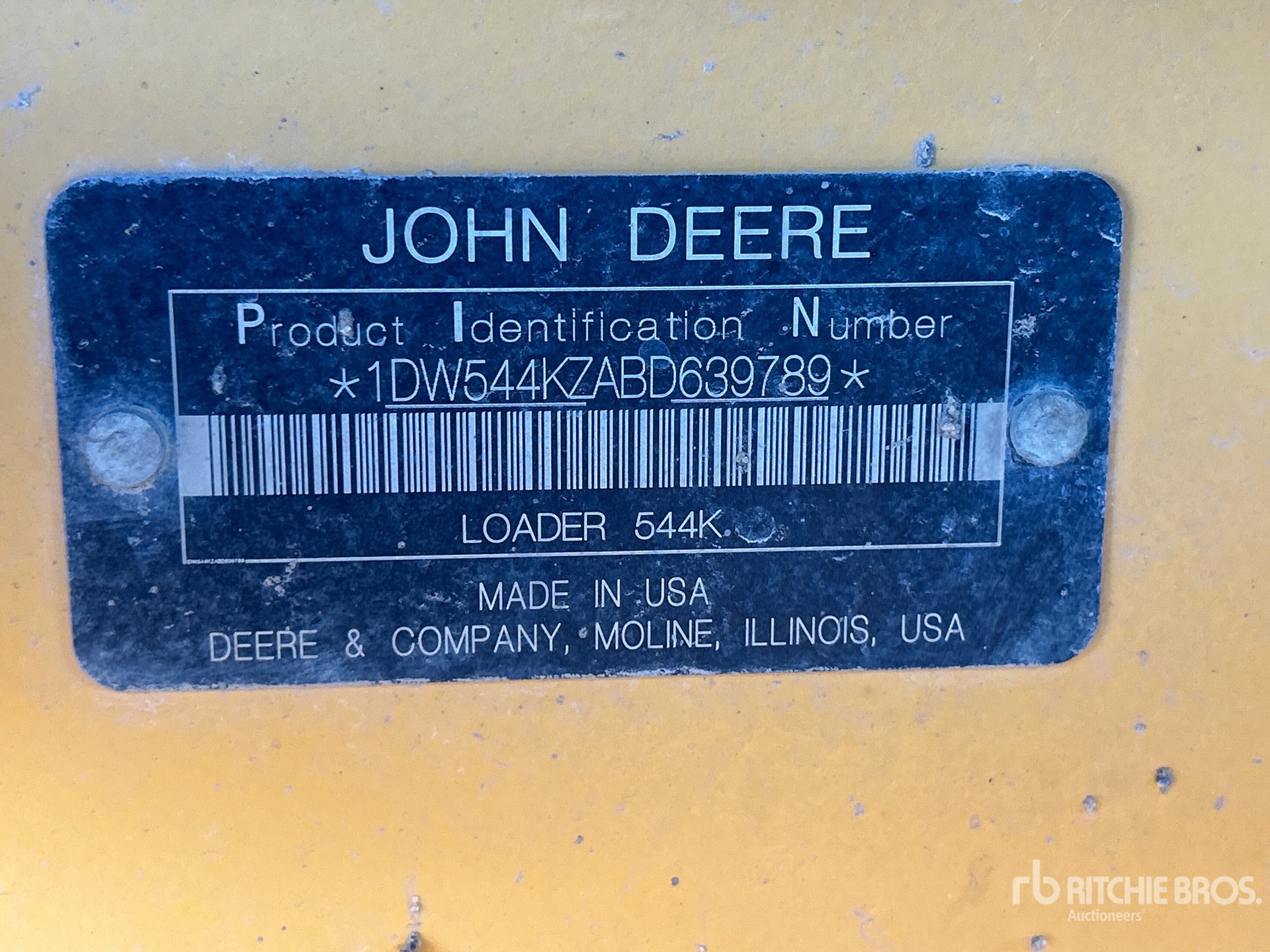 2011 John Deere 544K