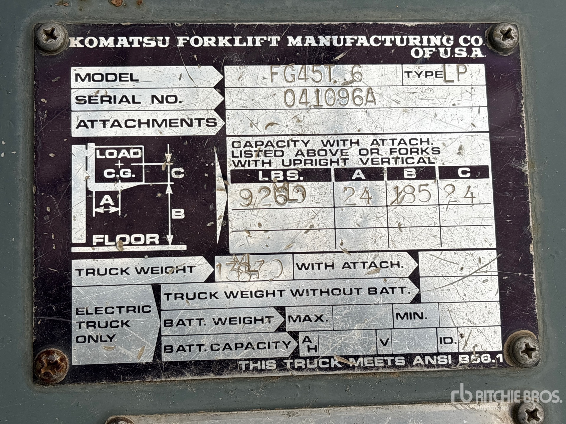 Komatsu FG45T-6