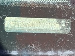 General Appearance with Frame Stamp Serial Number/VIN Photo