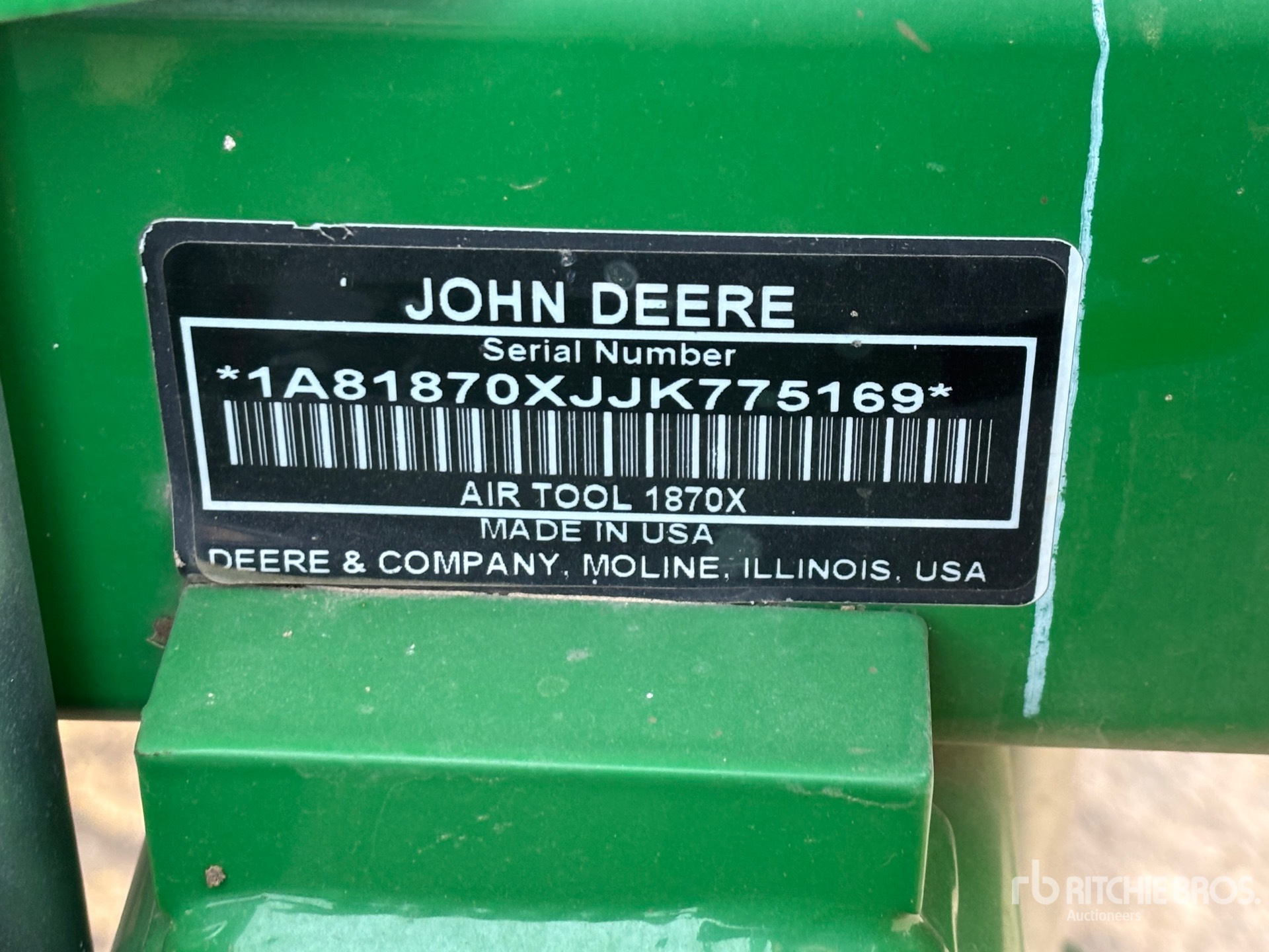 2018 John Deere 1870