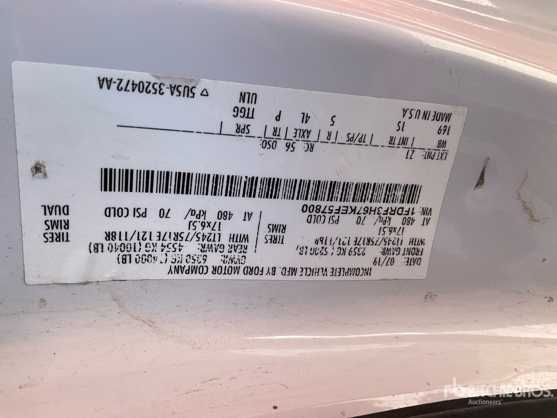 2019 Ford F-550