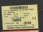 General Appearance with Refrigeration Unit Serial Number