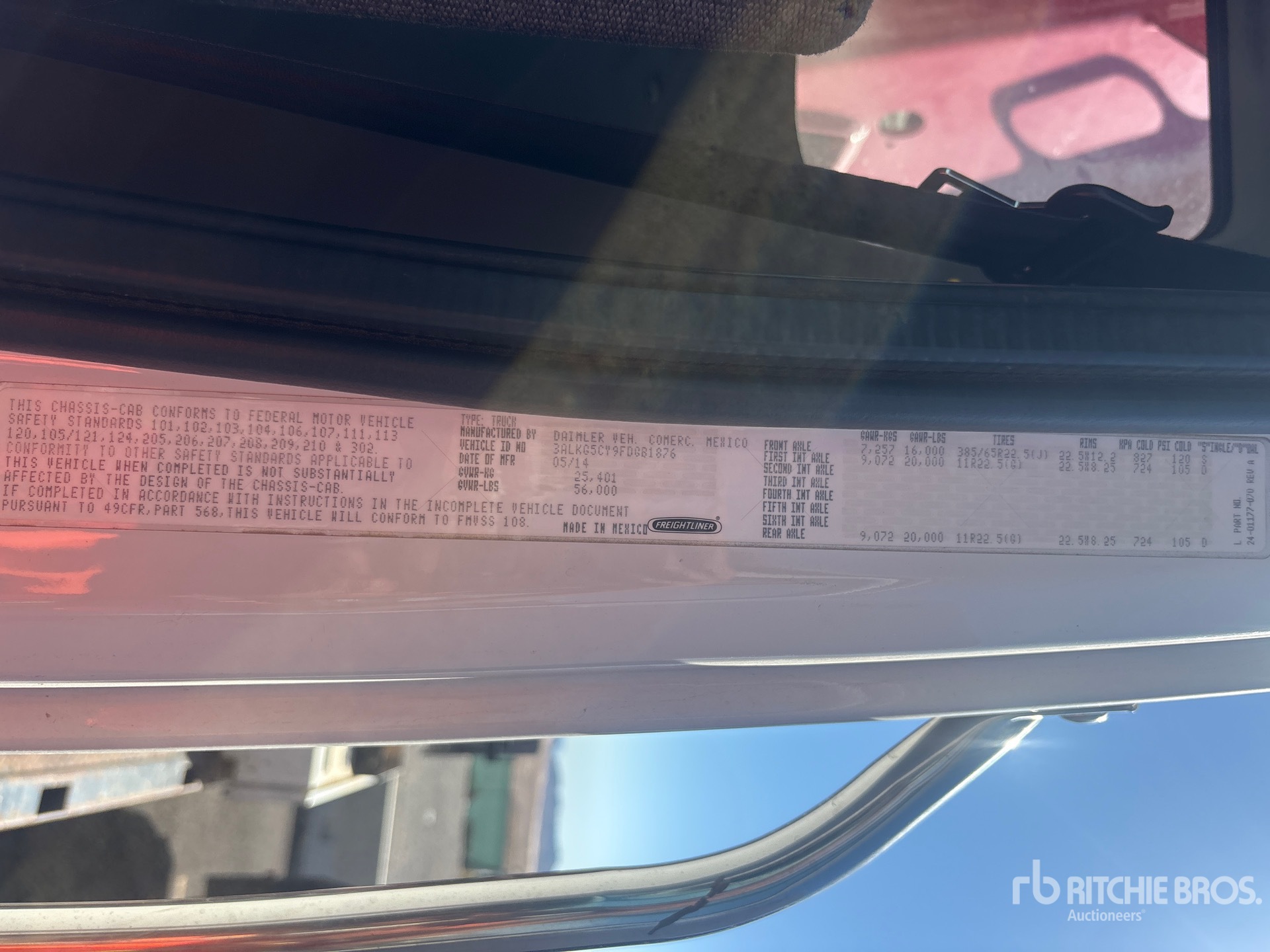Photo of 2015 Freightliner 108SD