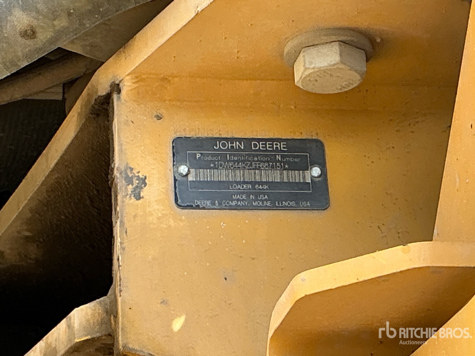 2015 John Deere 644K