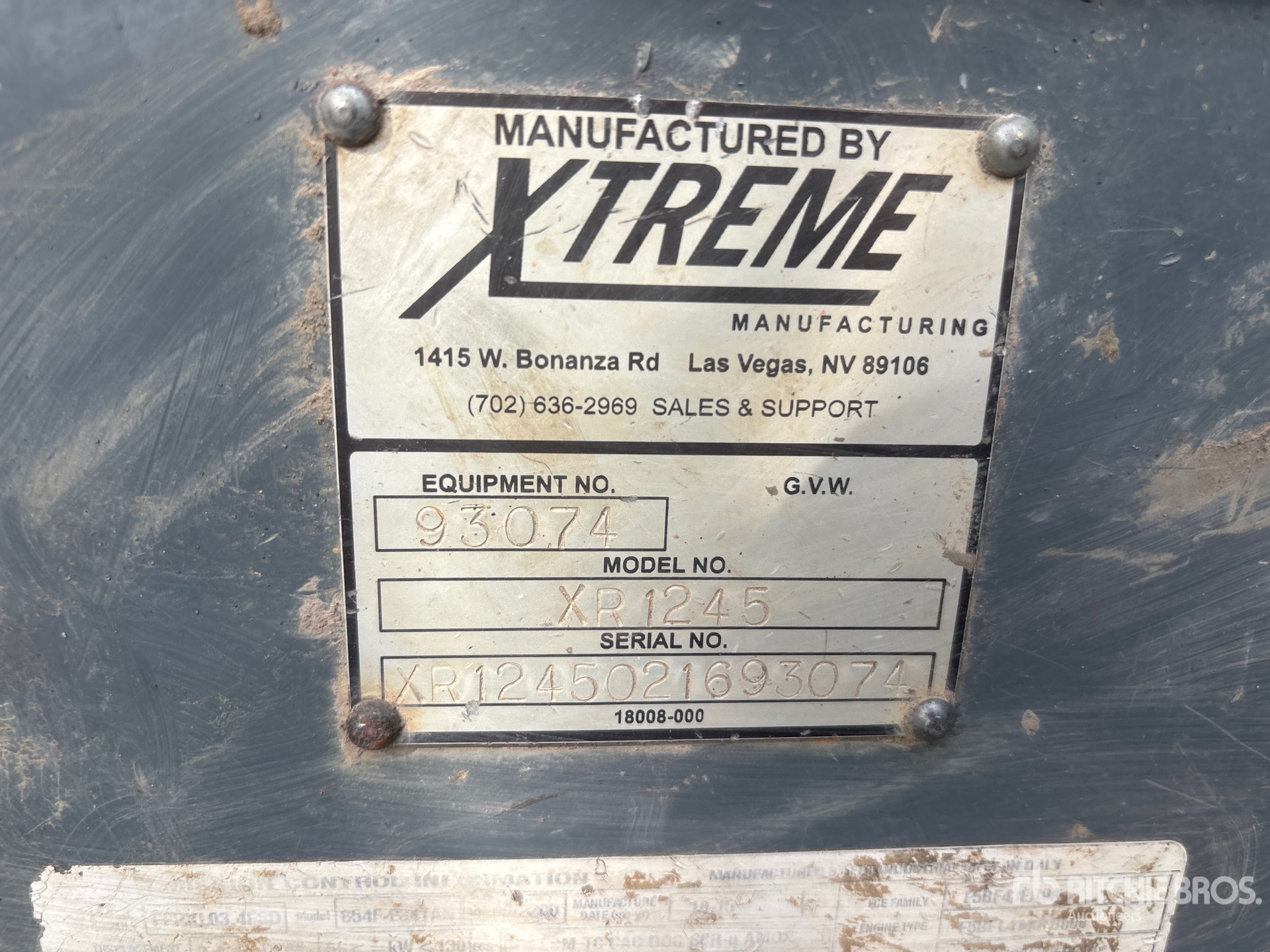 2016 Xtreme XR1245