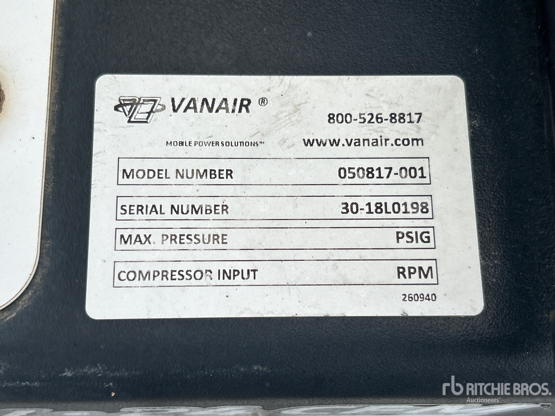 2018 Vanair 050817-001