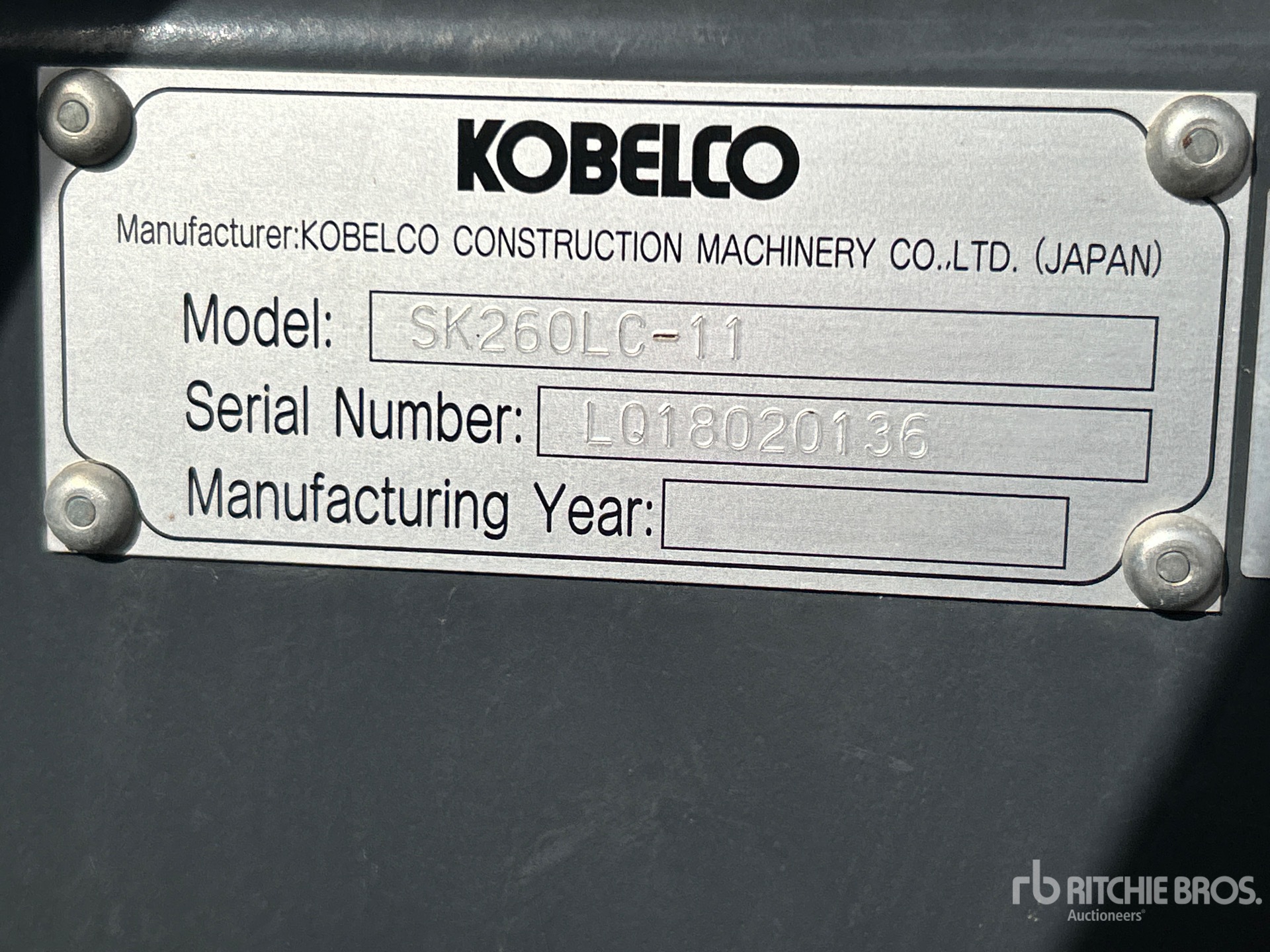2022 Kobelco SK260LC-11