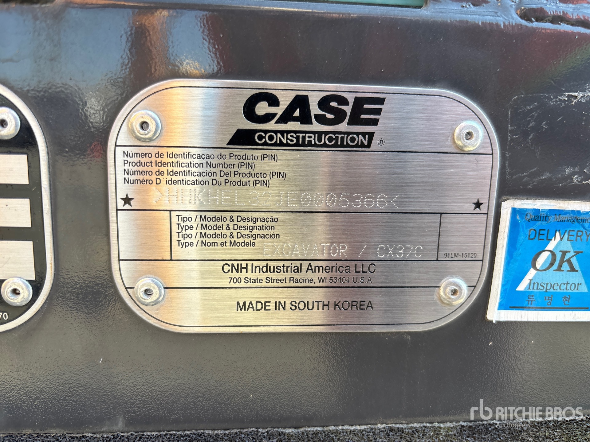2023 Case CX37C