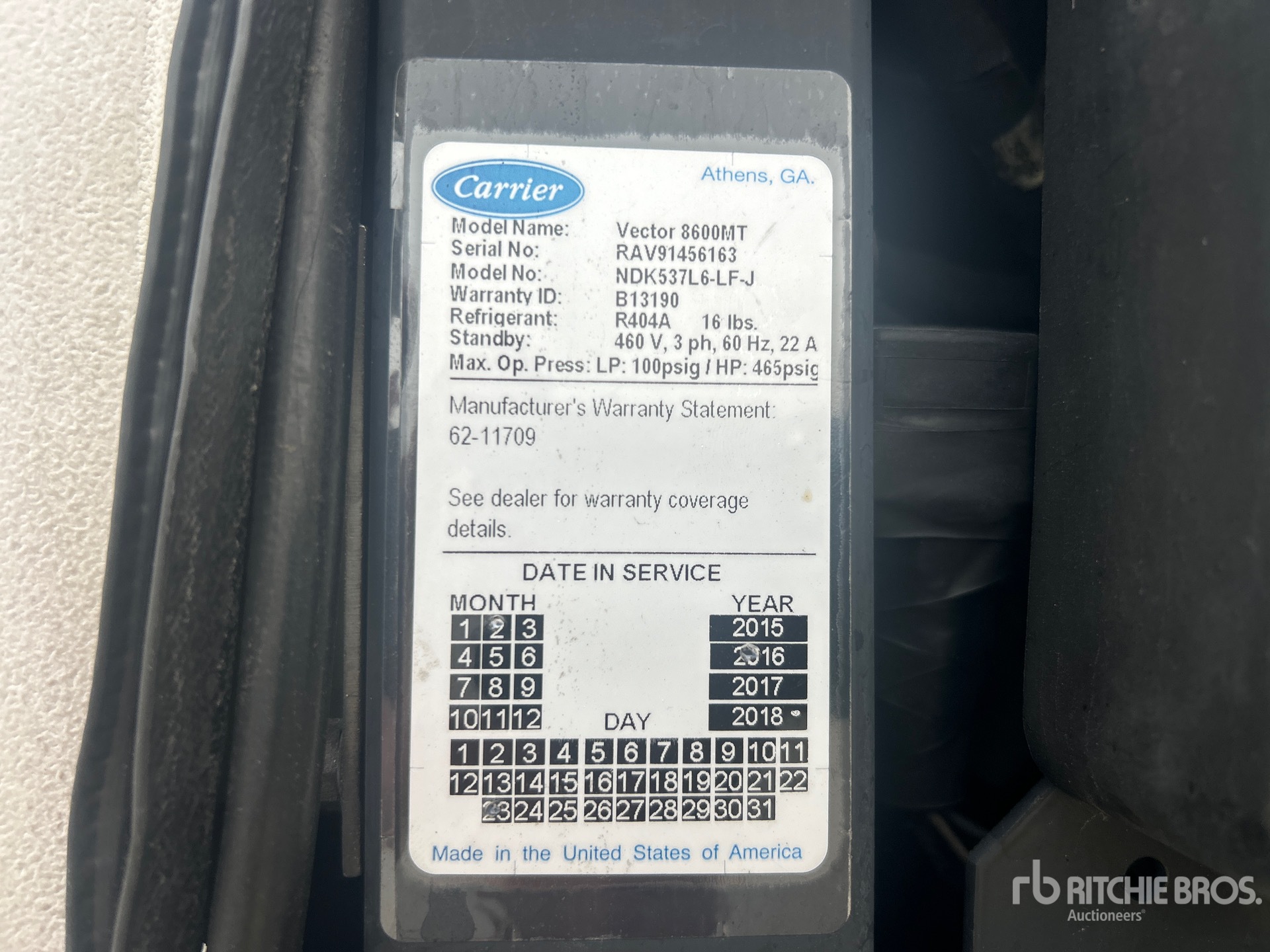 2017 Great Dane ECL-1112-12299