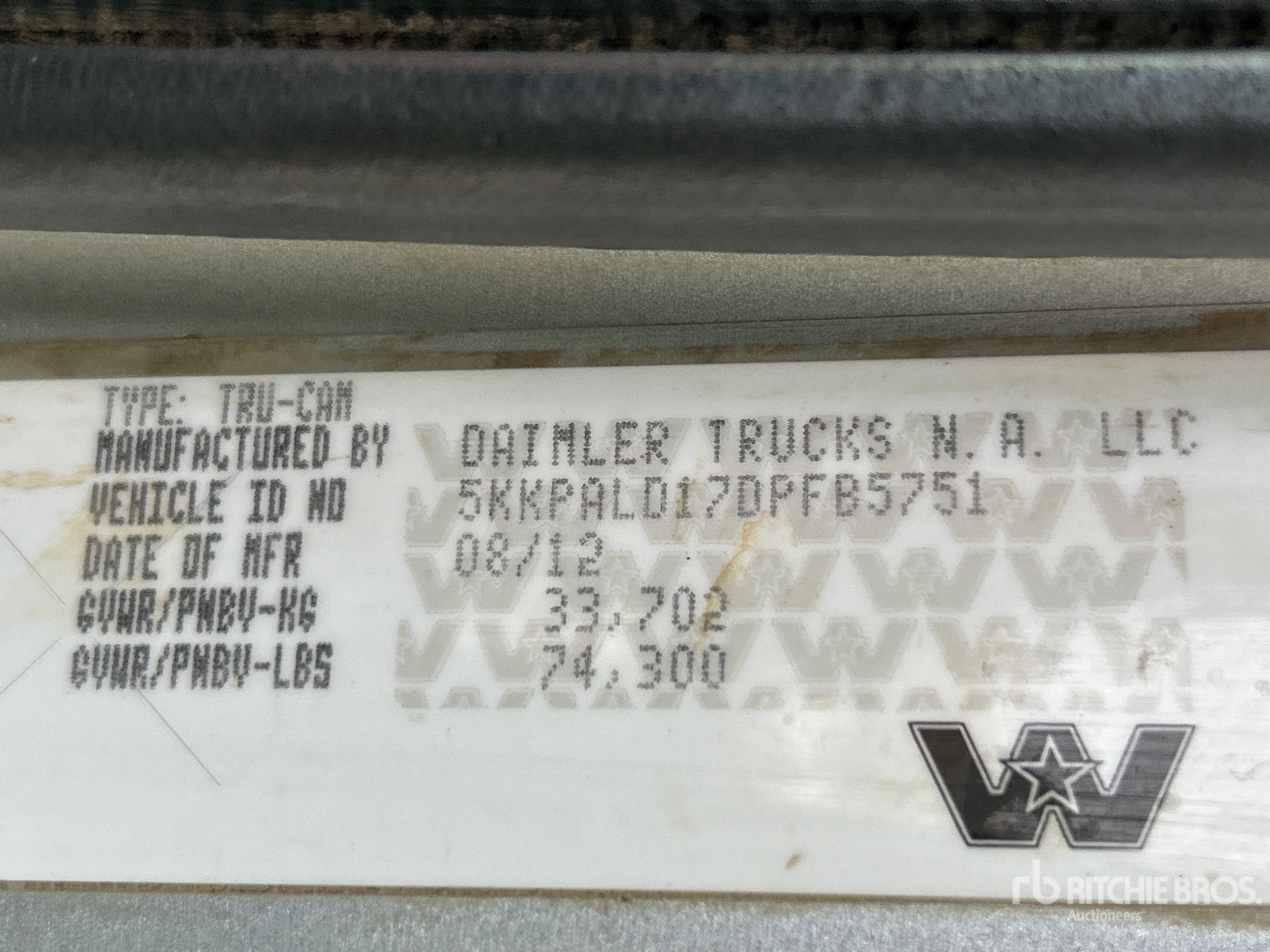 2013 Western Star 4900