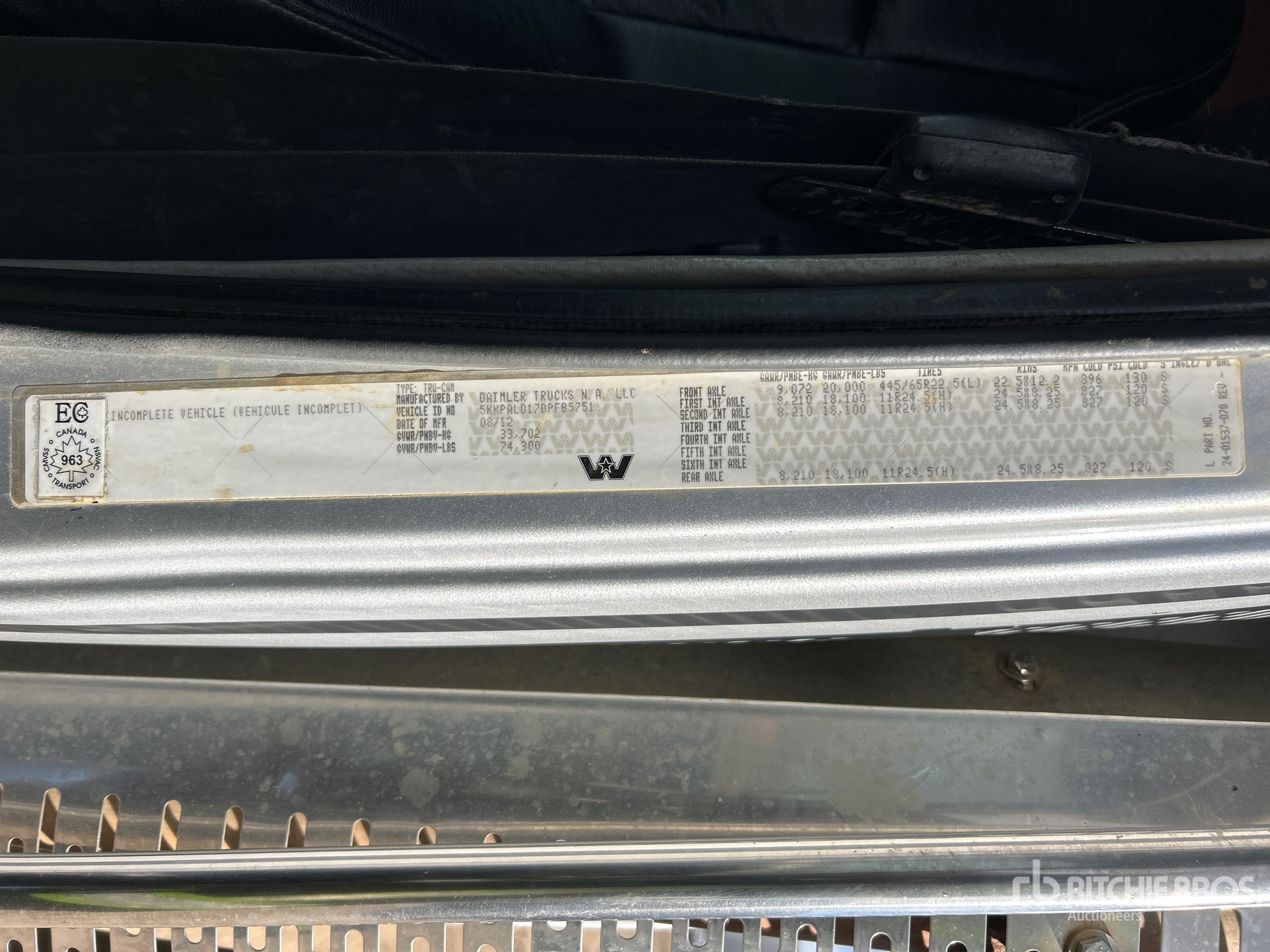 2013 Western Star 4900