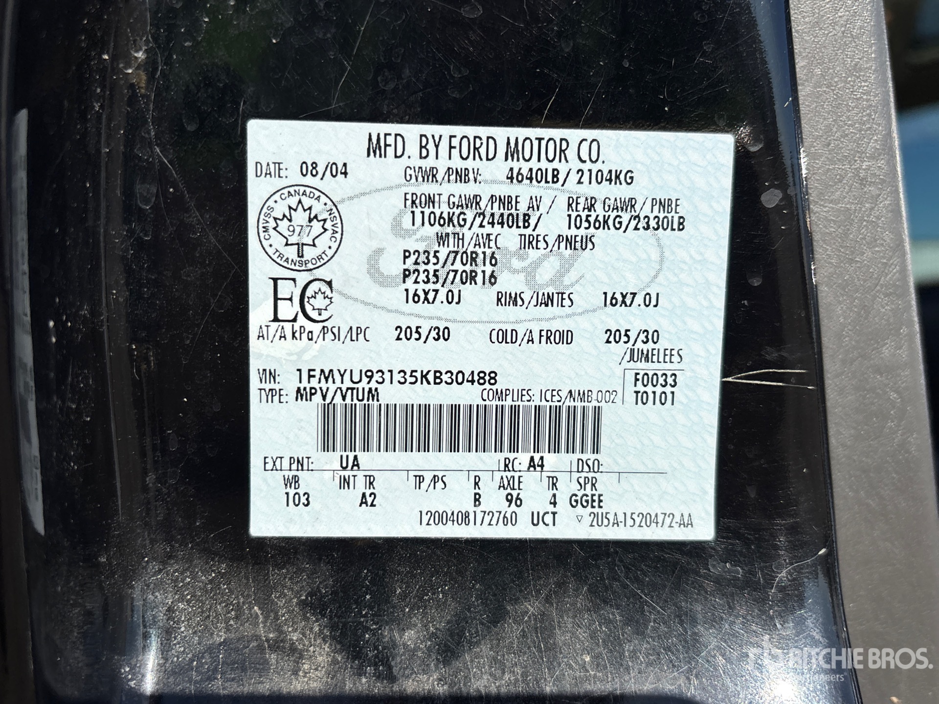 2005 Ford Escape