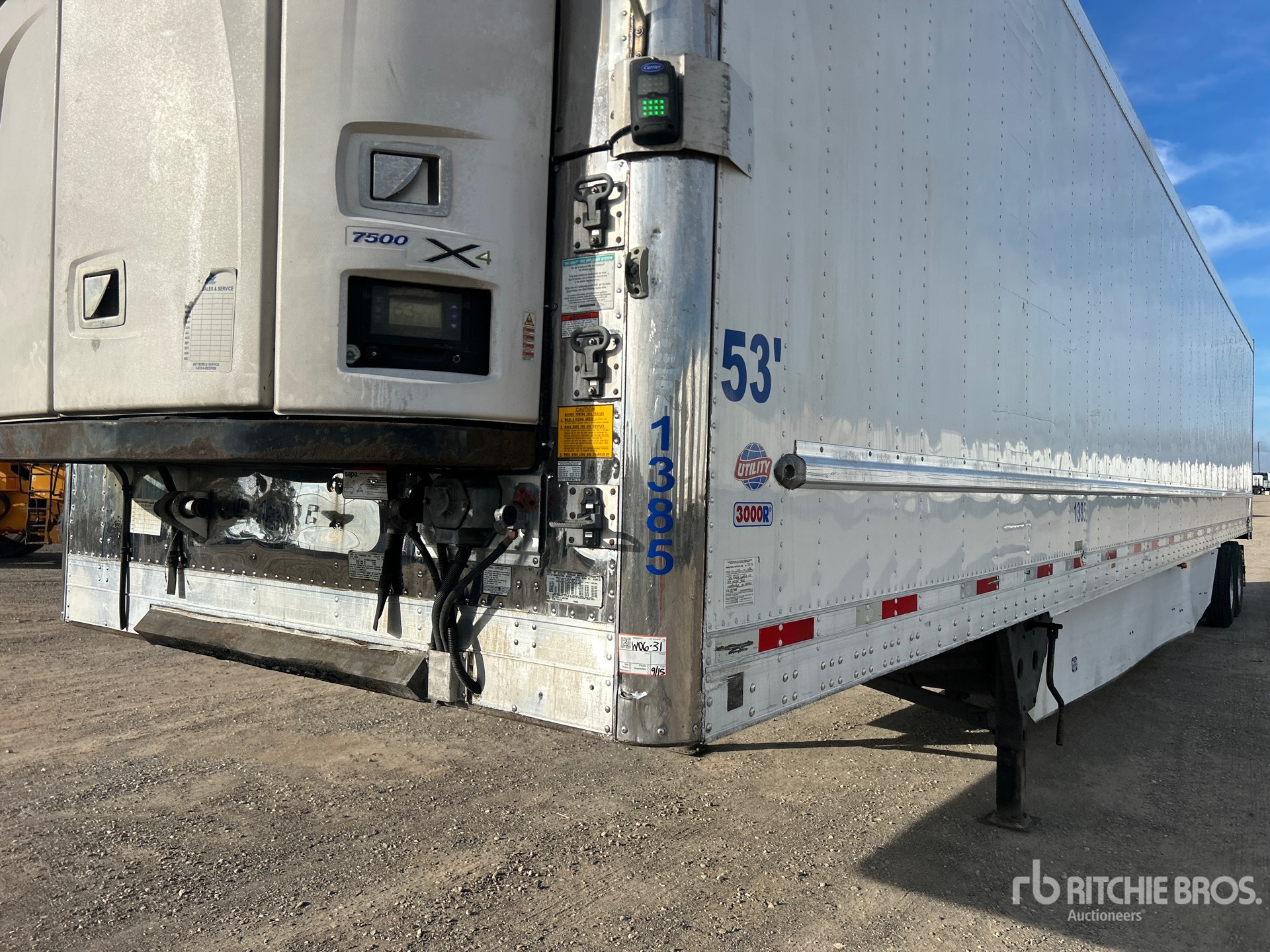2020 Utility 53 ft x 102 in T/A