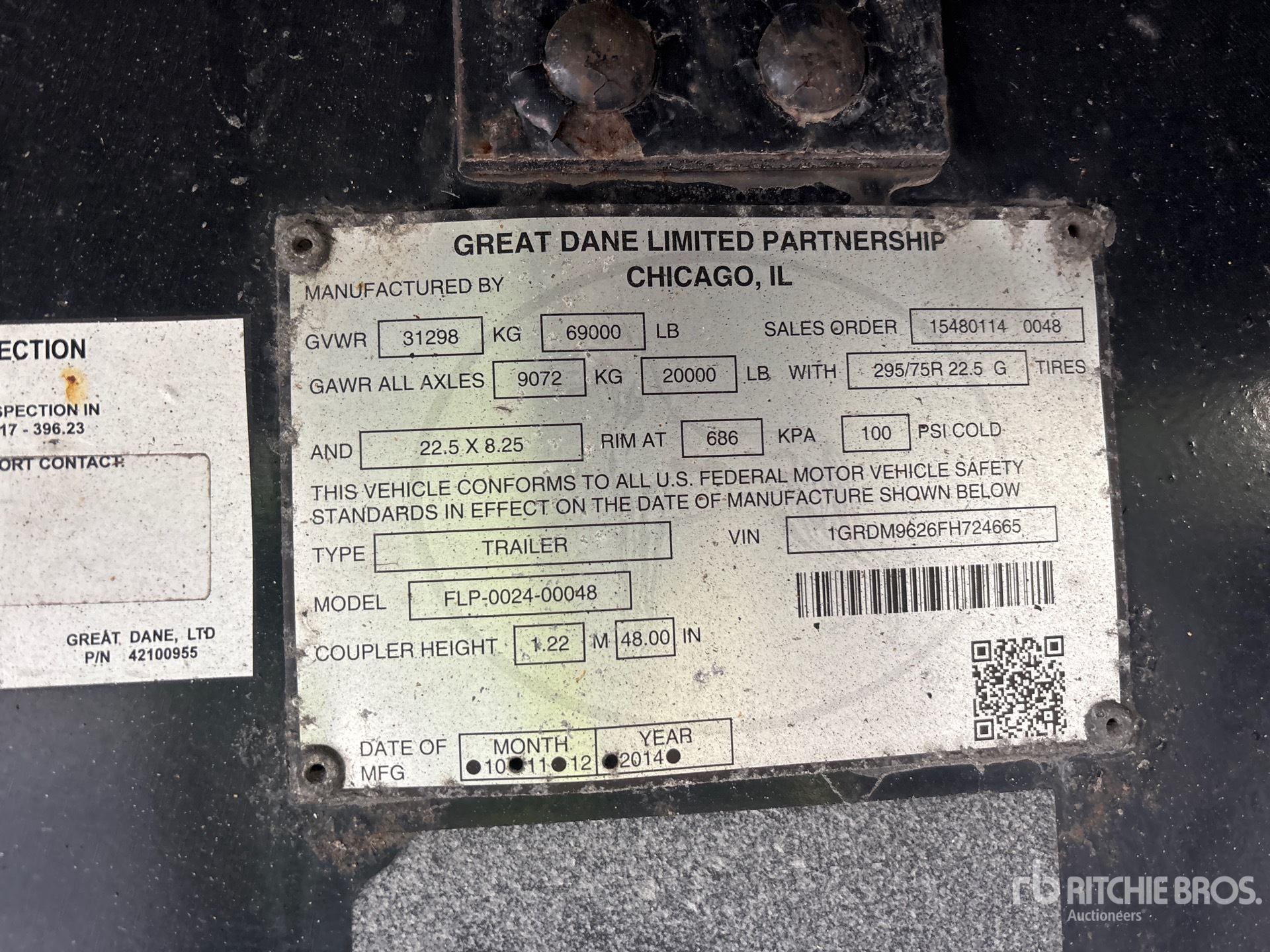 2015 Great Dane FLP-0024-00048