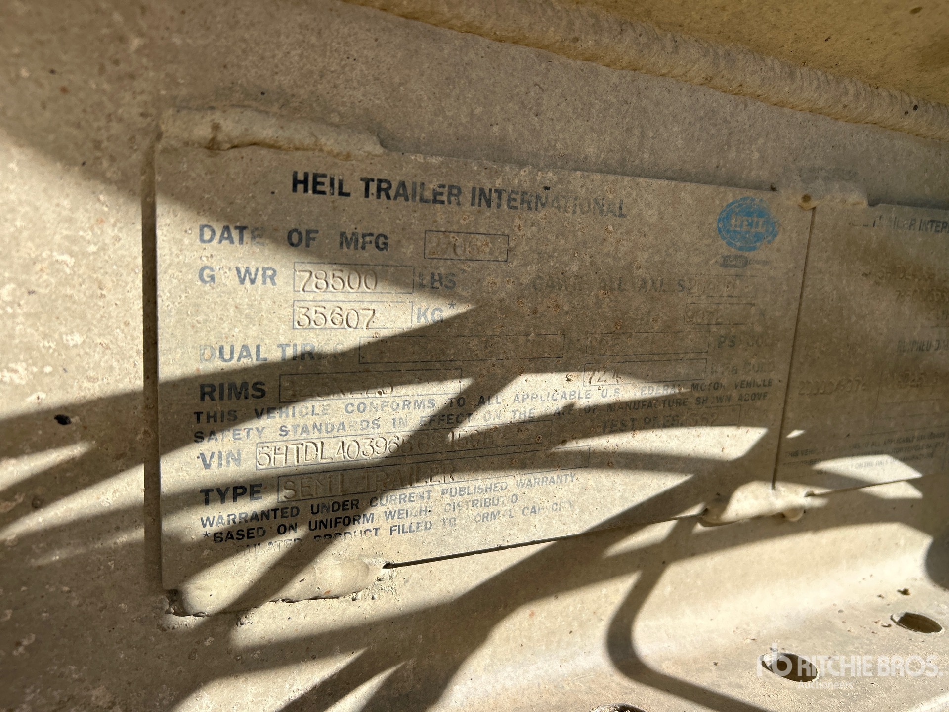 2006 Heil Lead