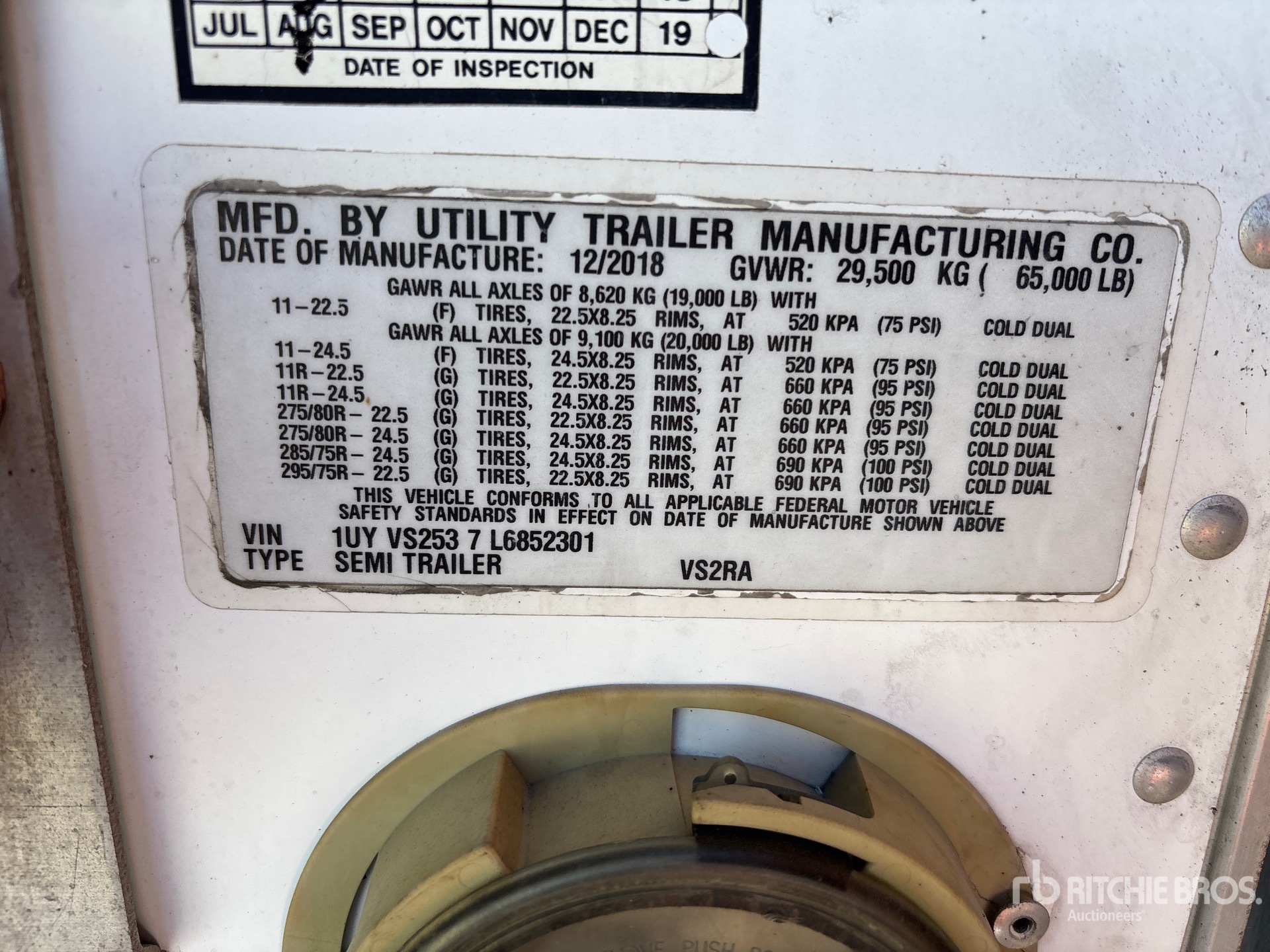 2020 Utility VS2RA