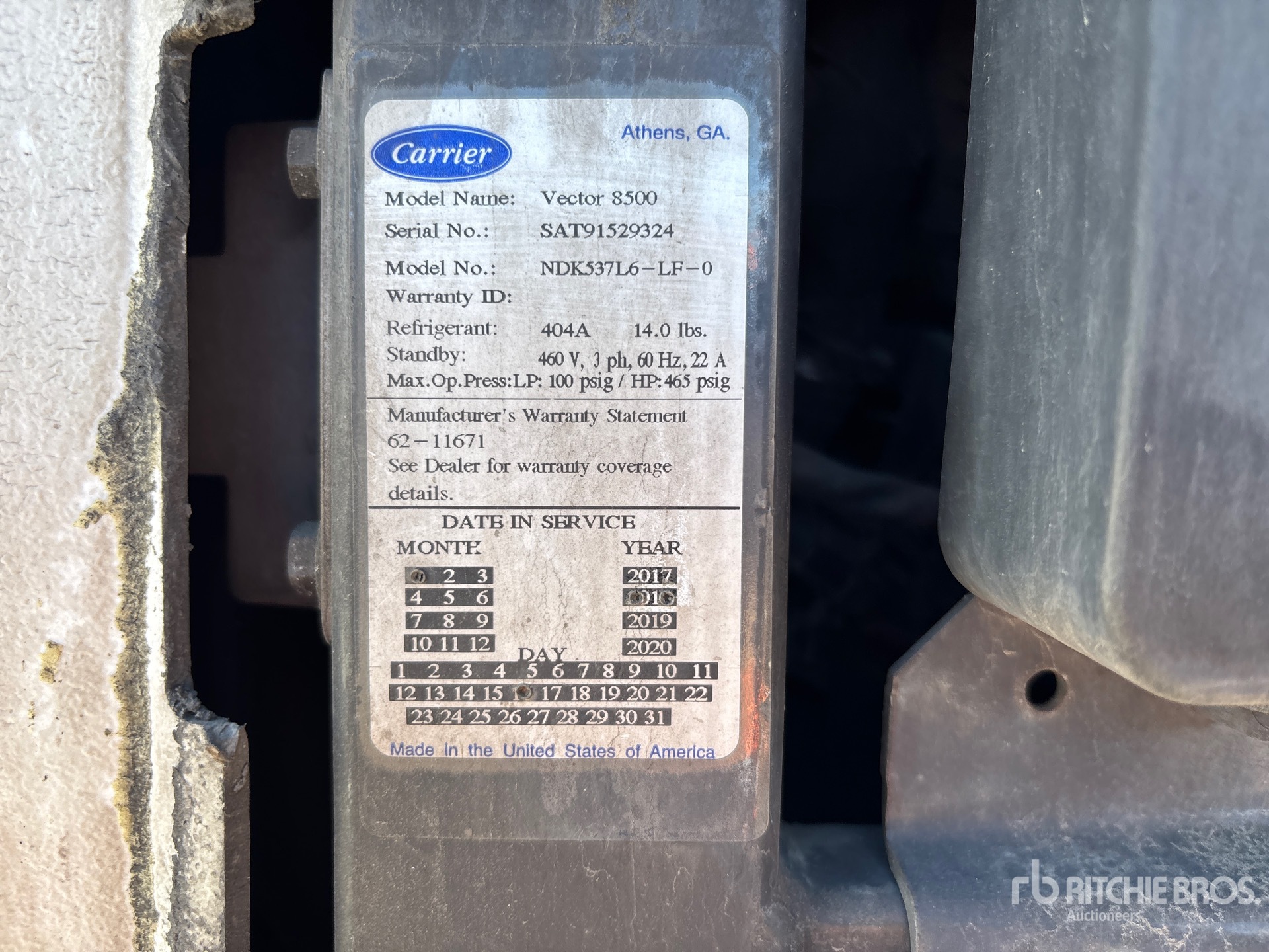 2018 Utility VS2RA