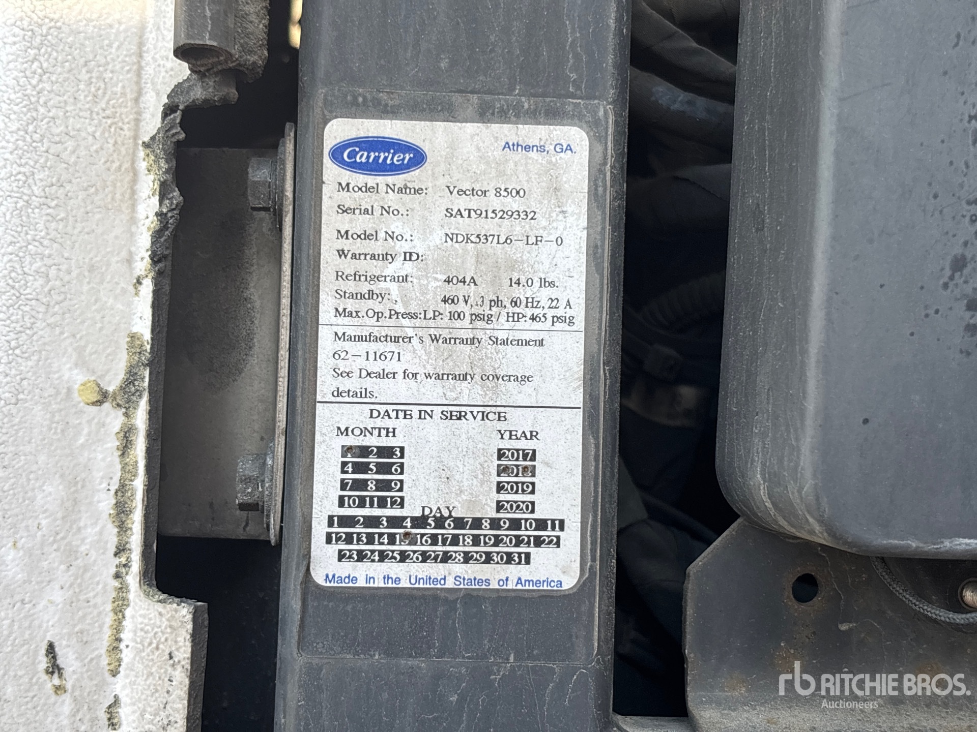 2018 Utility VS2RA