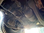 Underbody with Rear Axle