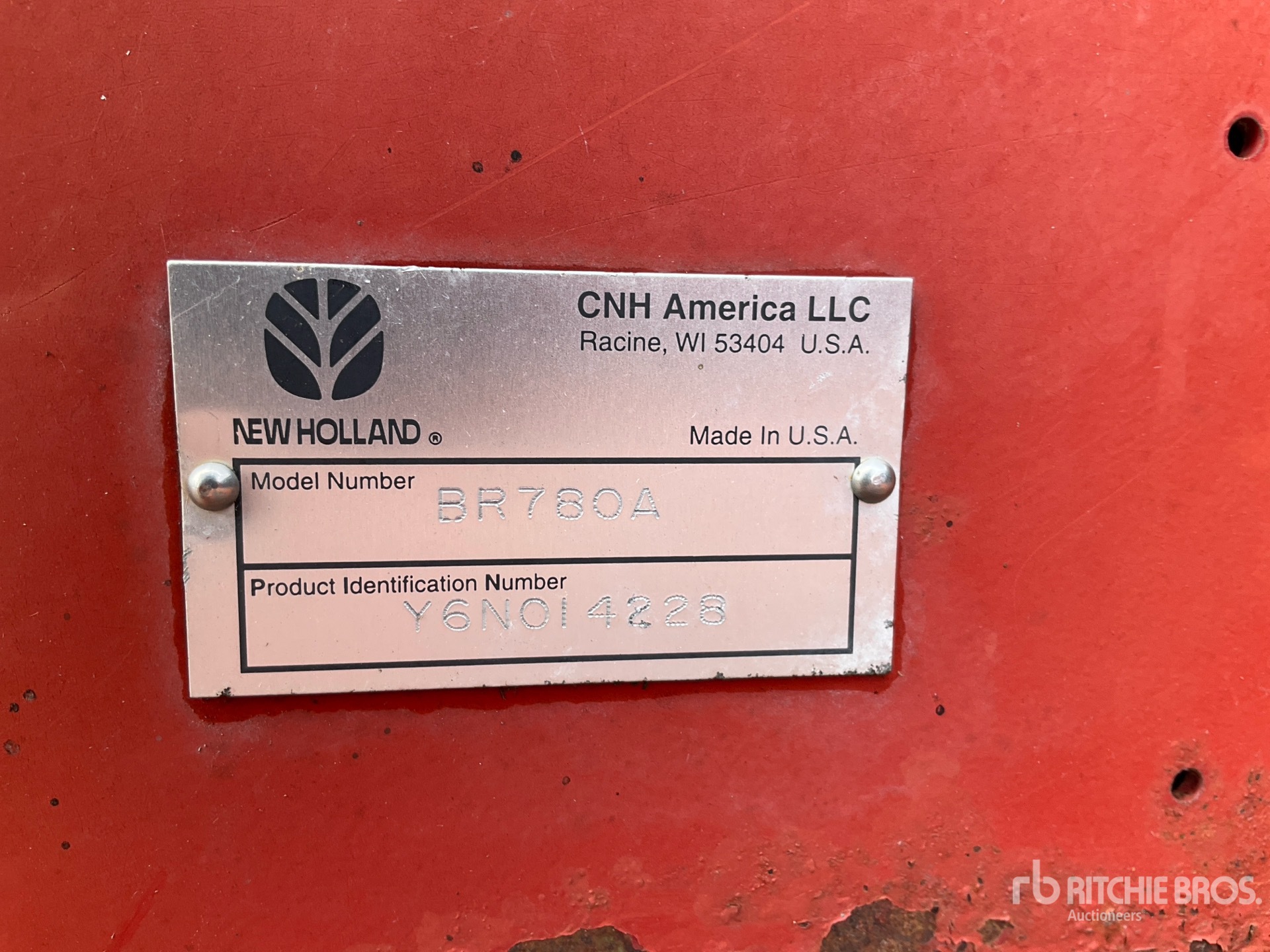 2007 New Holland BR780A