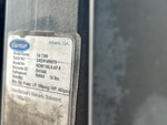 General Appearance with Refrigeration Unit Serial Number