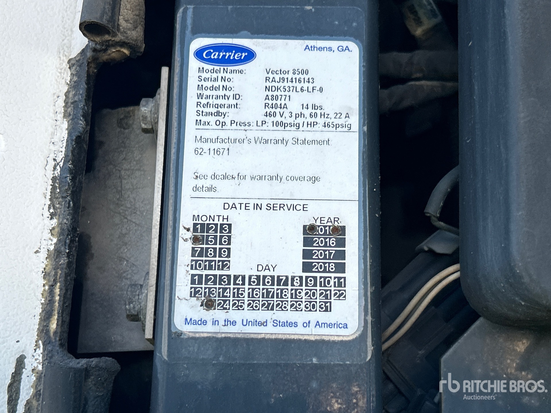 2016 Utility VS2RA