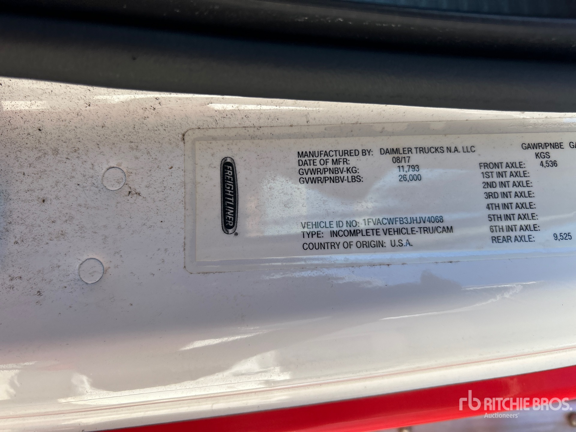 Photo of 2018 Freightliner M2 106
