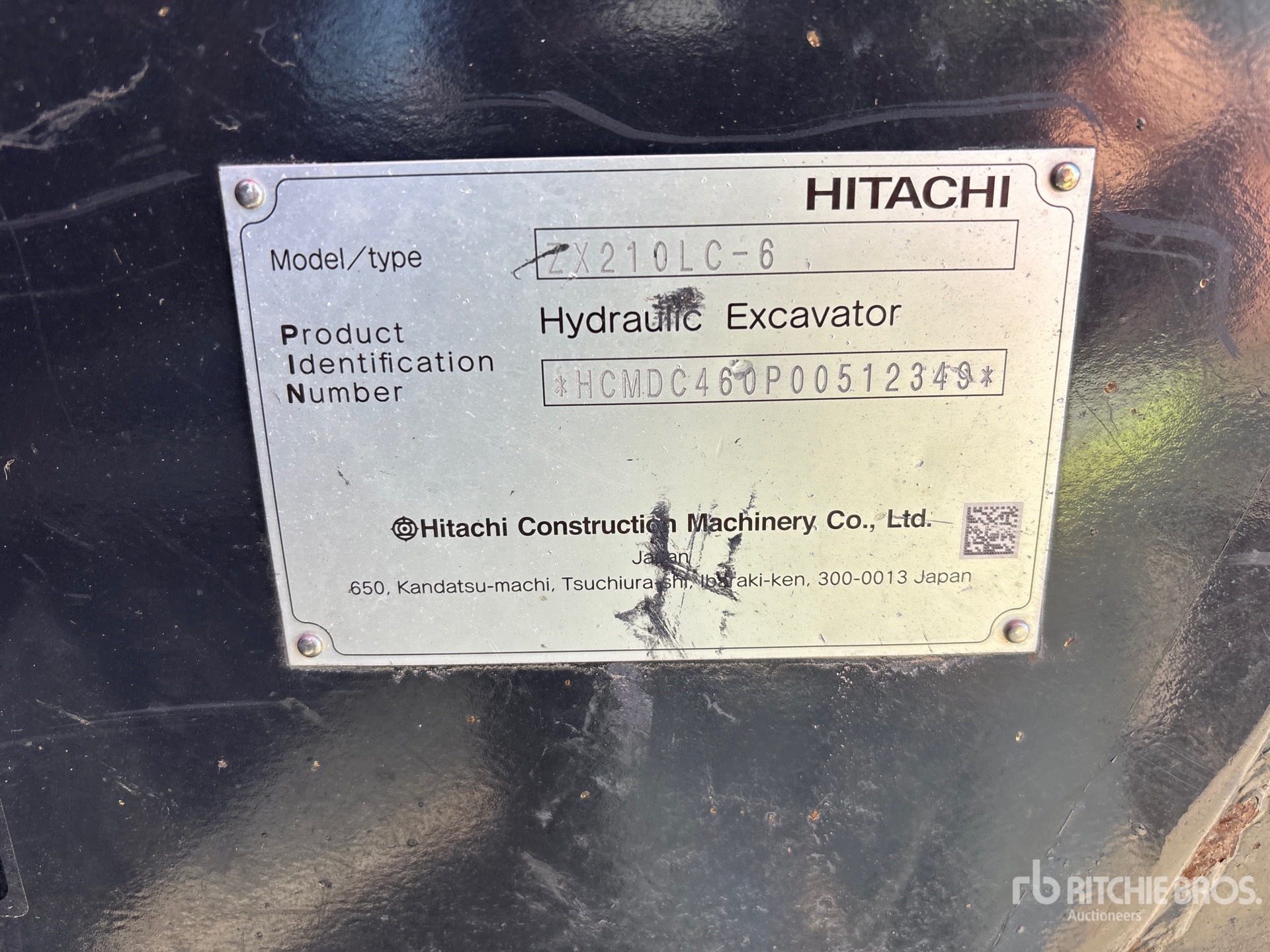 2022 Hitachi ZX210LC-6