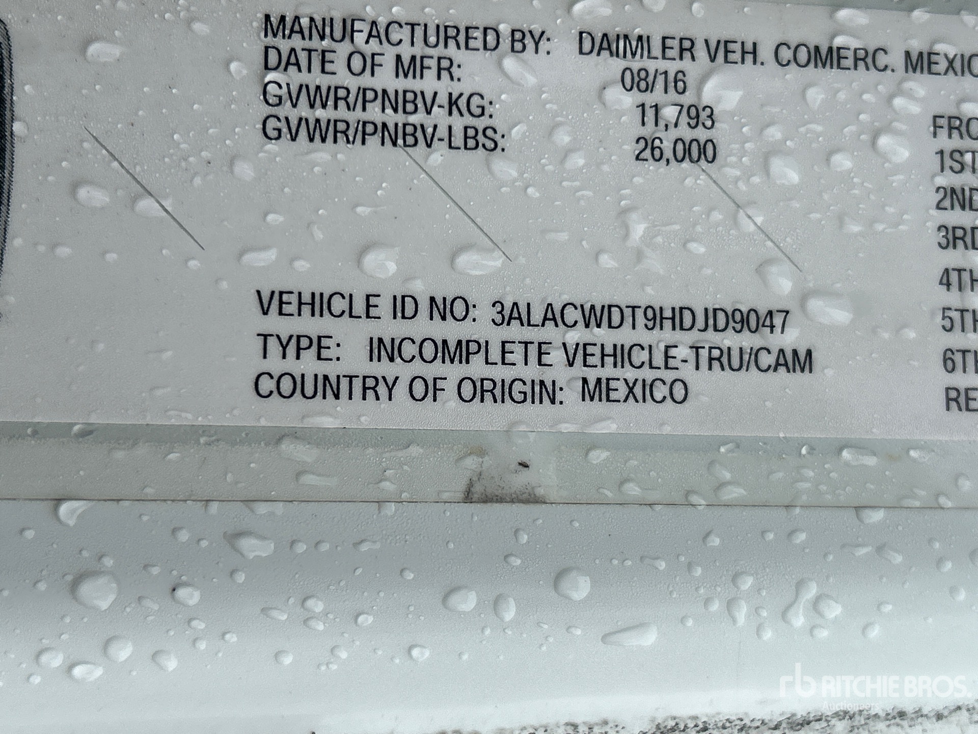 2017 Freightliner M2 106