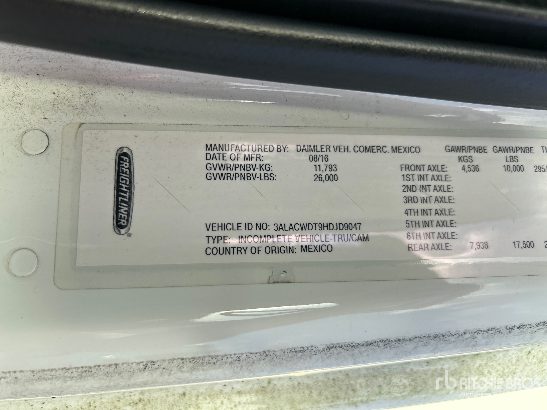 Photo of 2017 Freightliner M2 106