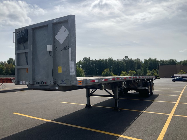 2017 Hyundai FC2366122-AF 36 ft T/A Flatbed Trailer