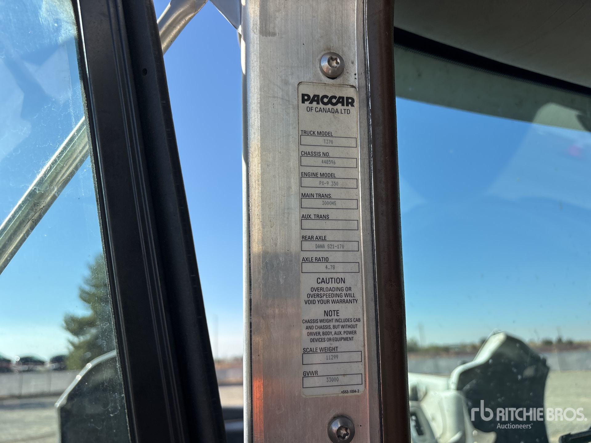 2015 Kenworth T370