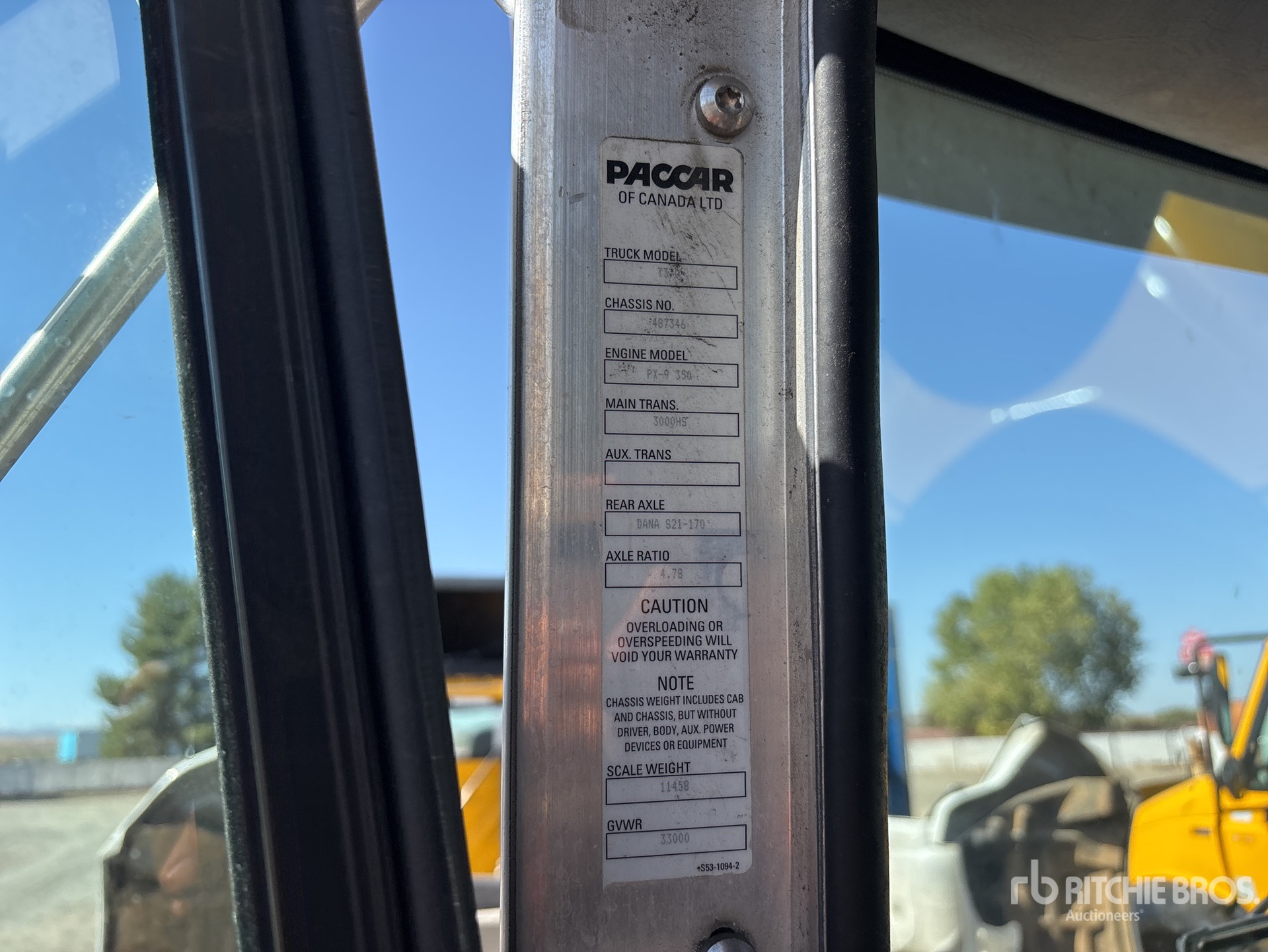 2016 Kenworth T370
