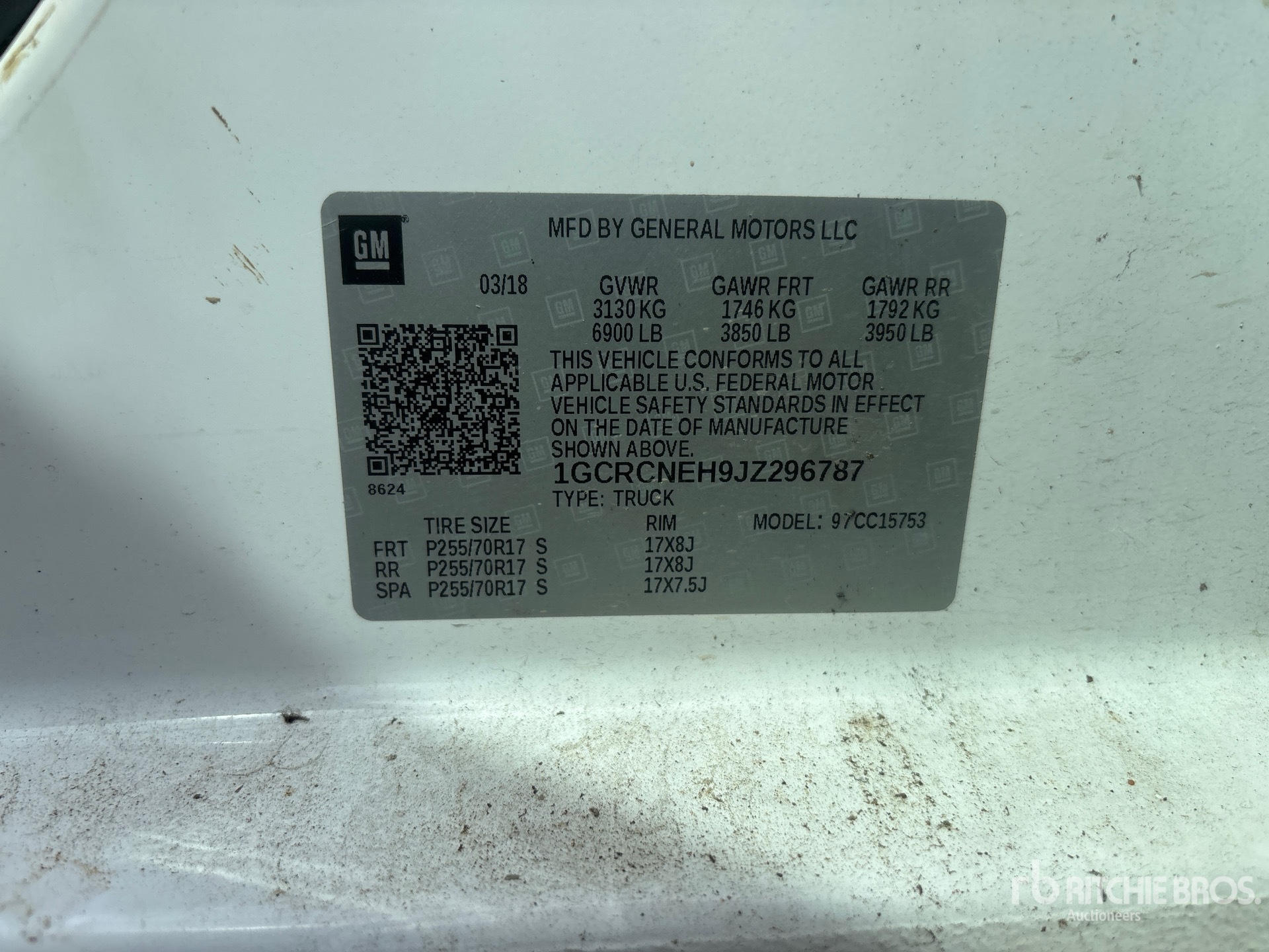 2018 Chevrolet Silverado 1500