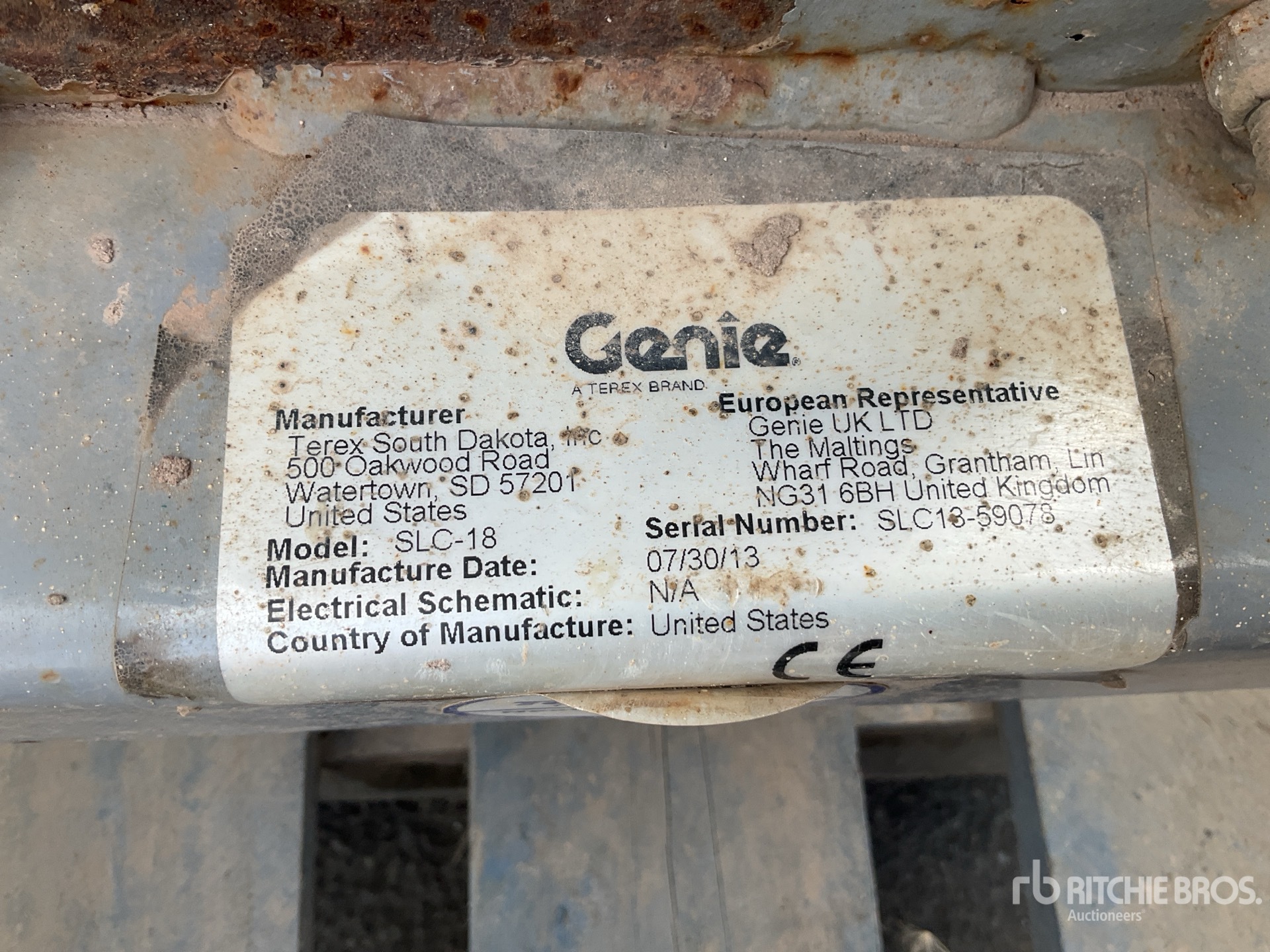 2013 Genie SLC-18