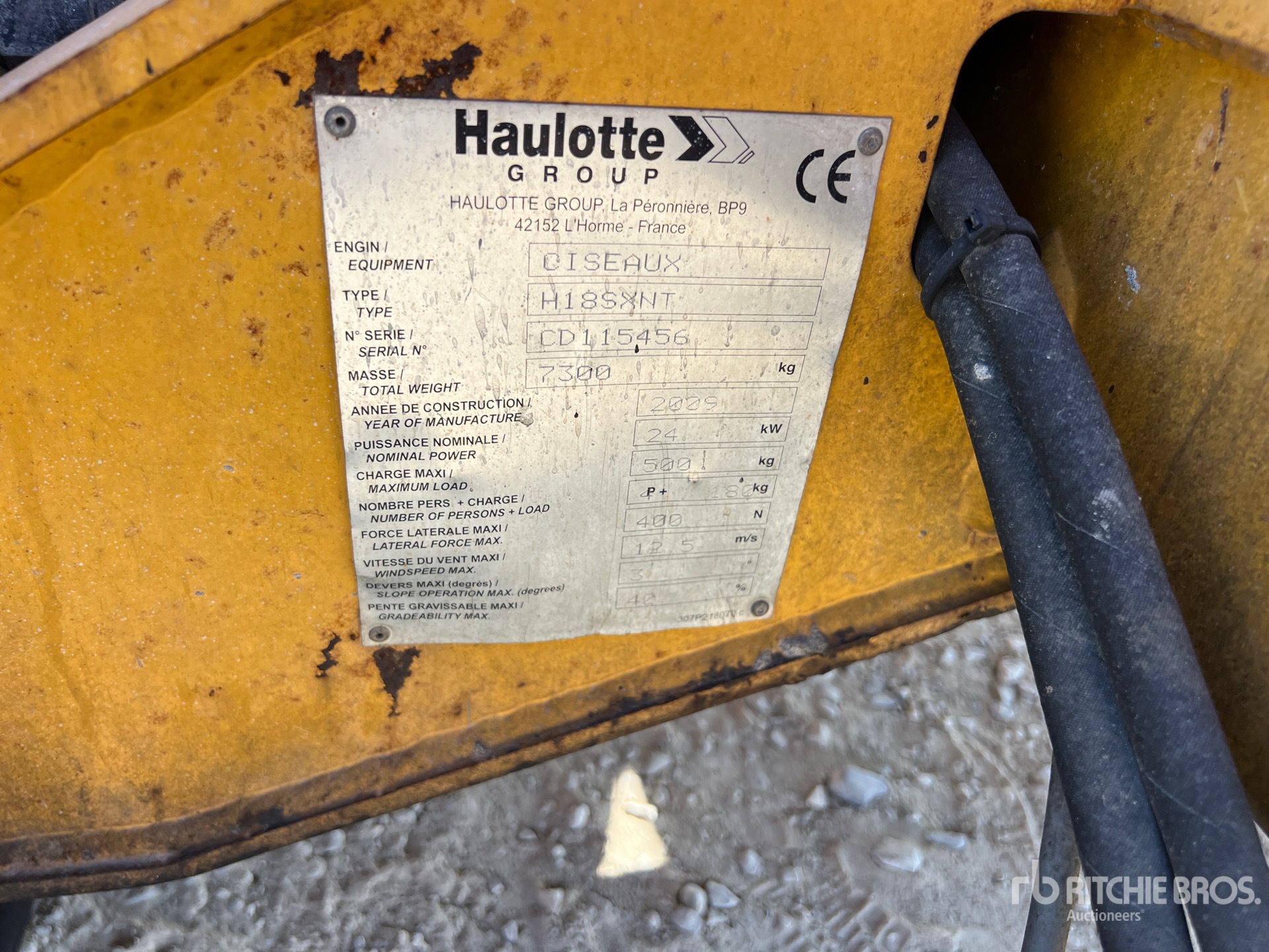 2009 Haulotte H18SX