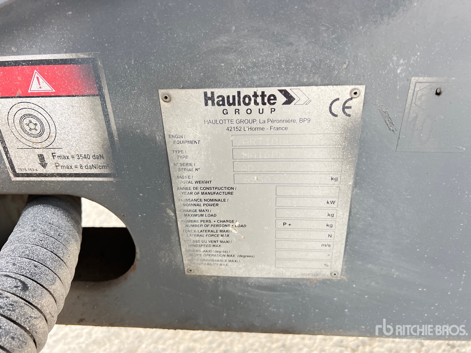 2012 Haulotte HA16PX