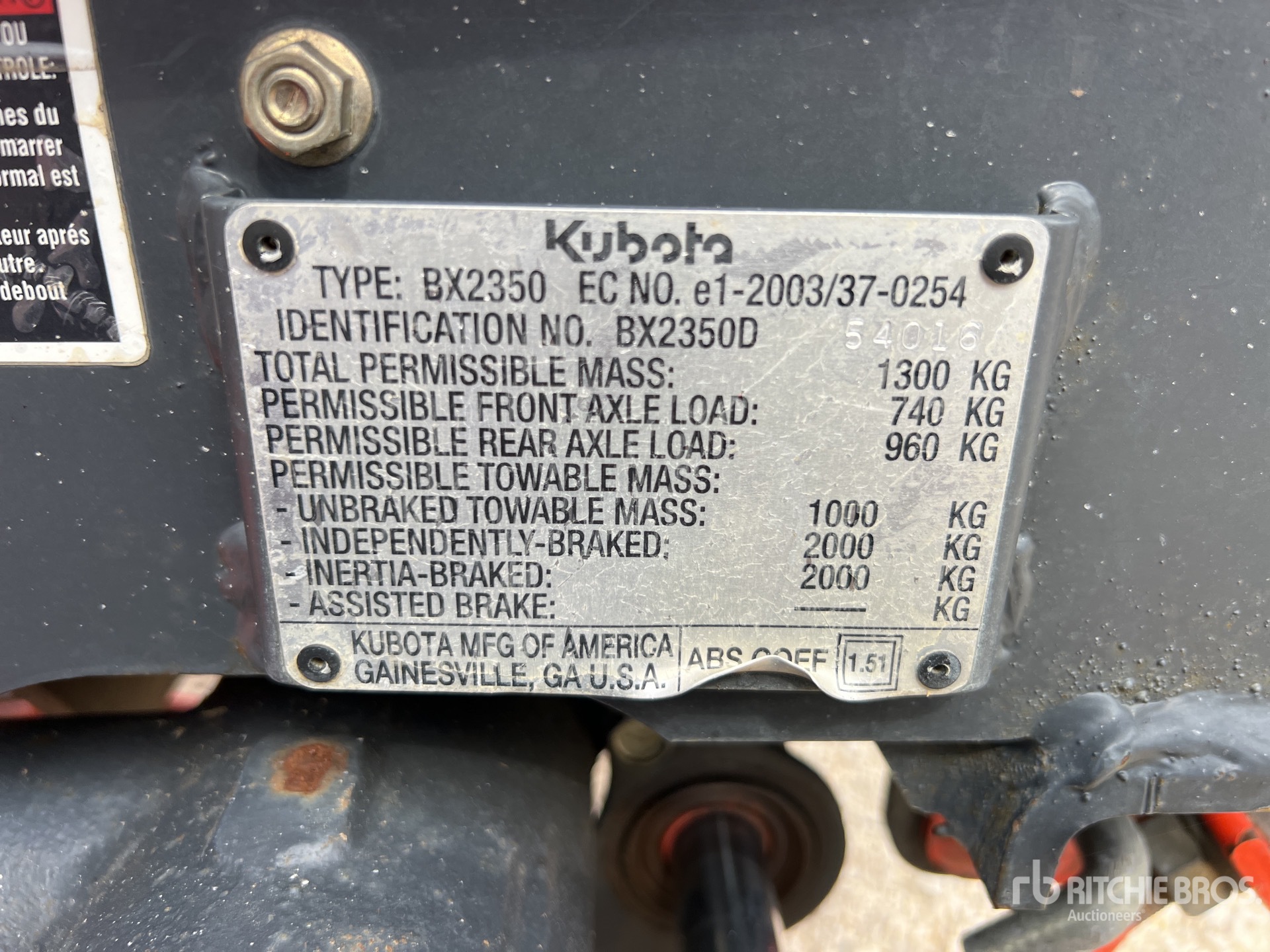 Kubota BX2350
