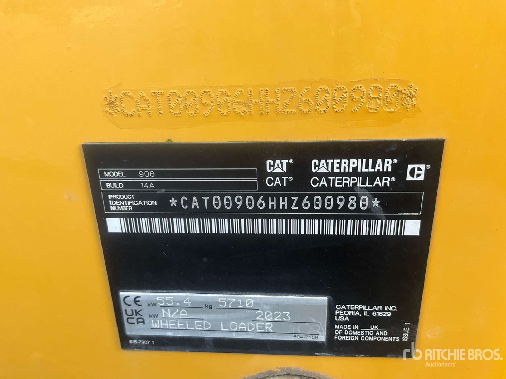 2023 Caterpillar 906