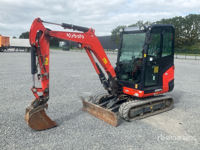 2022 Kubota KX027-4 Mini Excavator: <6.6t