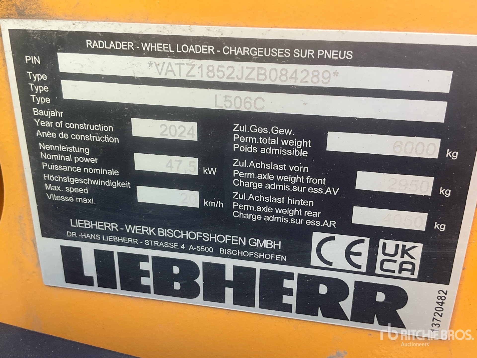 2024 Liebherr L506C