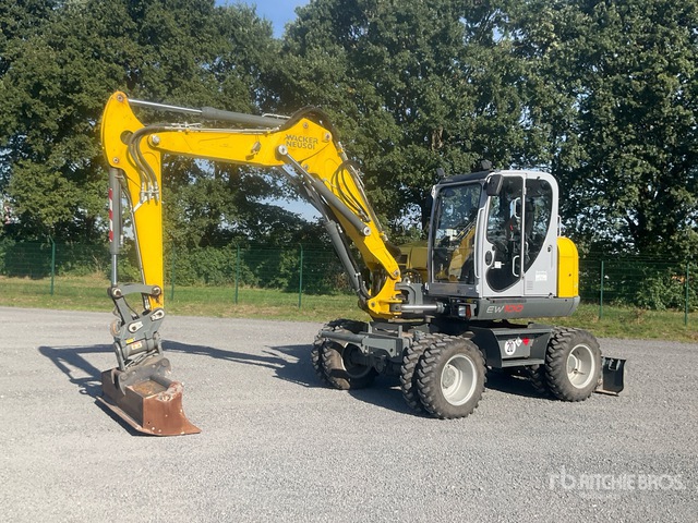 2022 Wacker Neuson EW100 Wheel Excavator