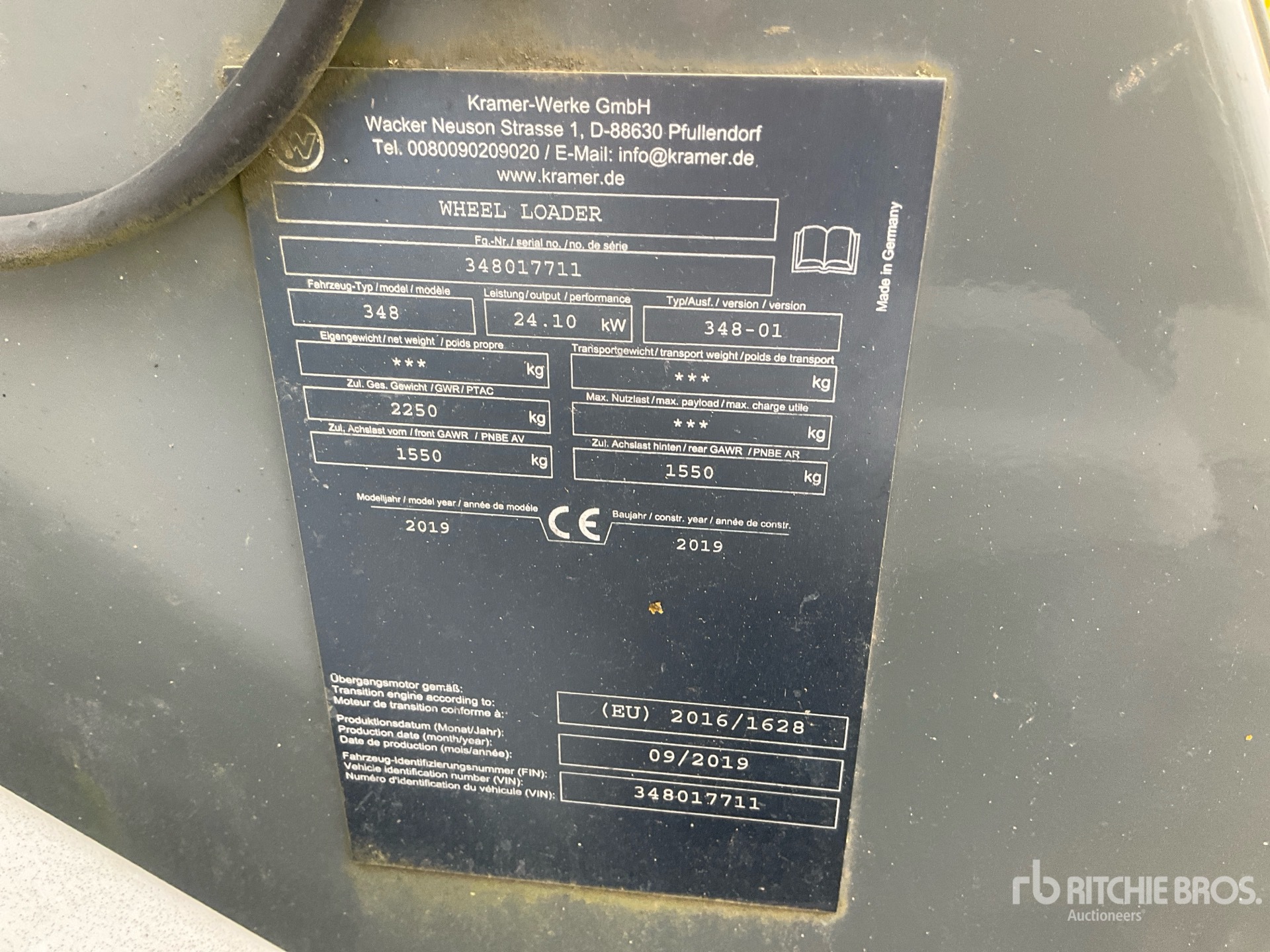 2019 Wacker Neuson 5035