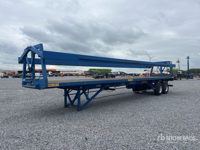 1998 Houcon Cargo Systems DAS-G-13 Flatbed Trailer